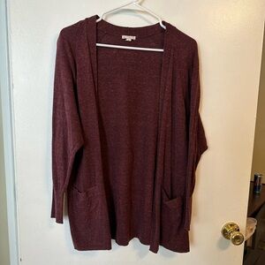 GAP Maroon Cardigan